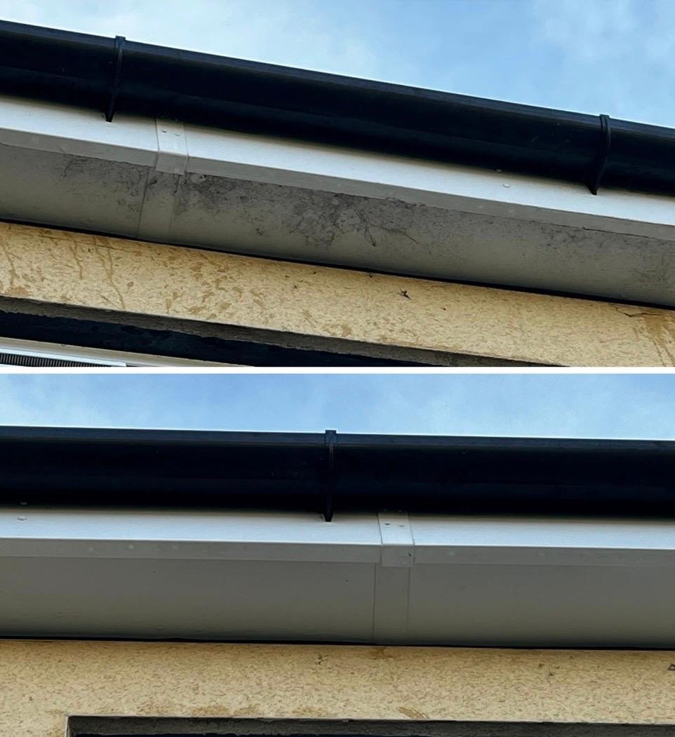 Soffit and fascia cleaning